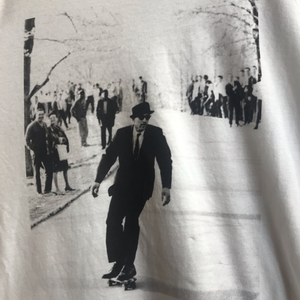 Skateboarding guy shirt